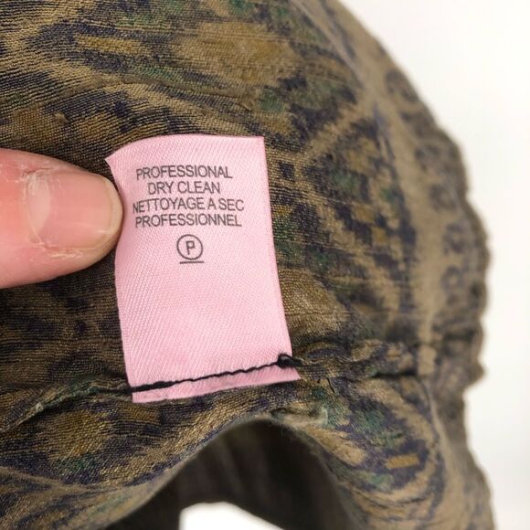 Calypso St Barth Fran 100% Silk Dress Womens Small Beaded Embellished Pockets‎ - Picture 9 of 16